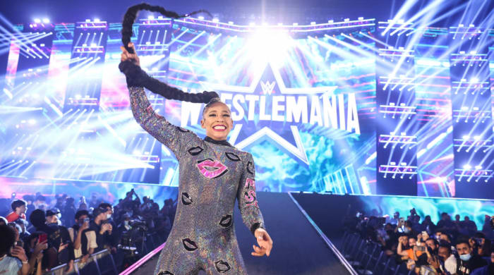 Bianca Belair at Wrestlemania